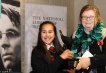 The winner of this year’s Poetry Aloud competition megan-nar