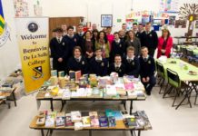 Le Chéile Class has a bake and book Sale For St. Michael’s House bring-a-book1