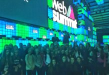 Ursuline Sligo Visits the Web Summit web summit