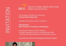 Invitation to Lecture on Cyberbullying by Prof. Sameer Hinduja in DCU image001 invitation dcu