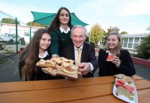 Minister Bruton Visits St. Mary’s Holy Faith Secondary School, Killester