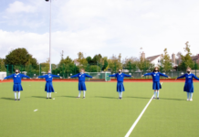 1st years from St. Joseph of Cluny Killiney reminding us all to practise our social distancing!