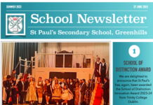 St Pauls Greenhills Summer Newsletter