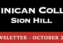 DC Sion Hill Newsletter October 2024